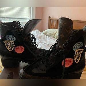 Louis Vuitton Laurent Combat boot